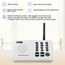Load image into Gallery viewer, Wuloo Wireless Intercoms System for Home Office WL666 ( 3 packs, White )