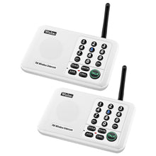 Load image into Gallery viewer, Wuloo Wireless Intercoms System for Home Office WL666 ( 2 packs, White)
