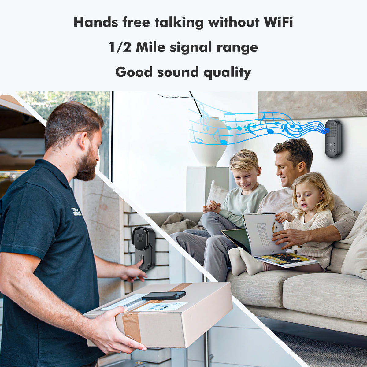 New Upgrade hands free intercom doorbell system 009901, New Product Fr ...