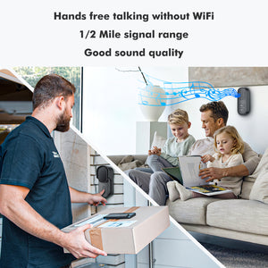 New Upgrade hands free intercom doorbell system 009901, New Product Free Trial, US only