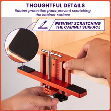 Load image into Gallery viewer, Cabinet Door Mounting Jig, Support Arm and Clamp Integrated,  (1-PACK)