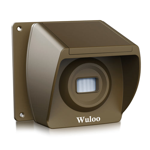 Wuloo Wireless Driveway Alarm Sensor (Sensor only, Brown)