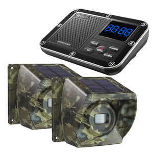 Wuloo Wireless Driveway Alarm - 1800ft Range Motion Sensor With Rechargeable Battery, Expandable Up To 8 Sensors