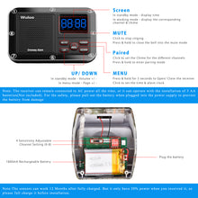 Load image into Gallery viewer, Wuloo Solar Wireless Driveway Alarm (1&amp;2, Camouflage)