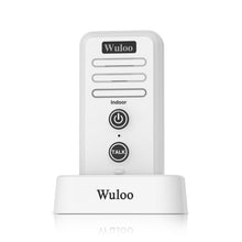 Load image into Gallery viewer, Wuloo Wireless Intercom Doorbell Expandable( Indoor unit only, White)