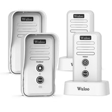 Load image into Gallery viewer, Wuloo Wireless Intercom Doorbell ( 2&amp;2, White )